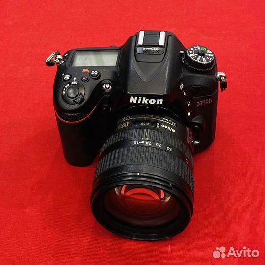 Nikon d7100 kit 18-70mm