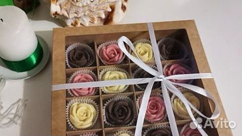 Шоколадные розы/набор шоколадных конфет