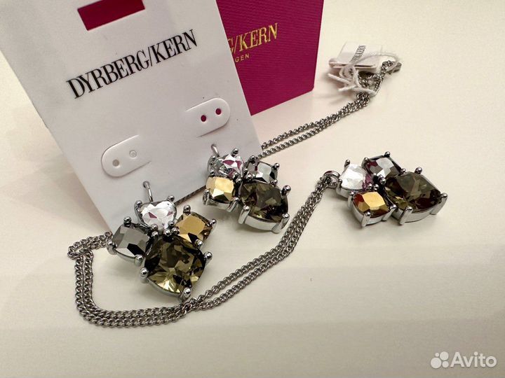 Набор dyrberg/kern Серьги + Колье