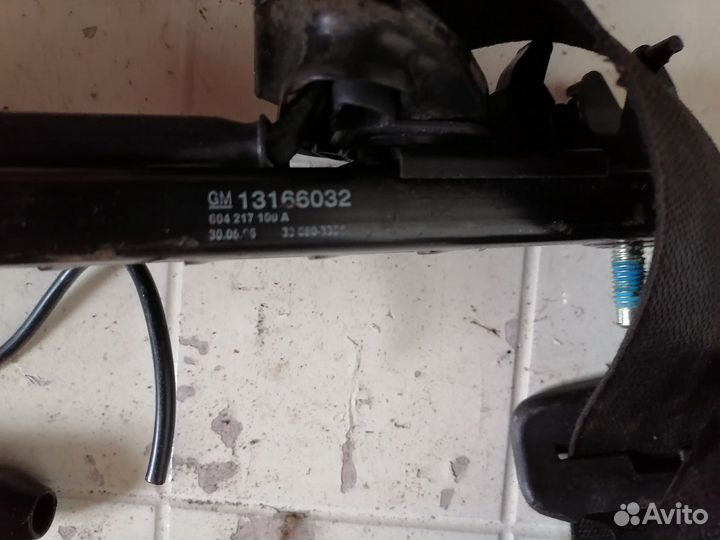 Ремень безопасности Opel Zafira B 2006 1.8 МКПП