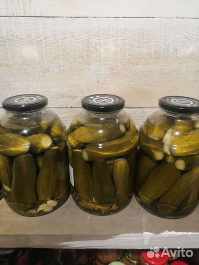 Огурцы соленые