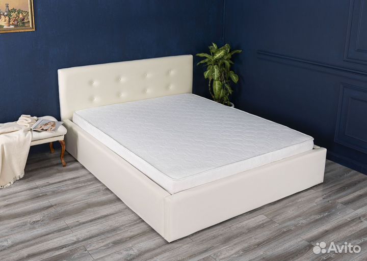 Кровать 180х200 новая с матрасом Роза велюр