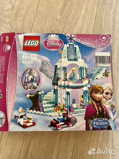 Lego disney princess 41062 Ледяной замок Эльзы