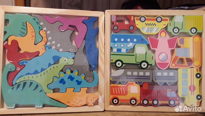 Пазлы дерево отличного качества Новые