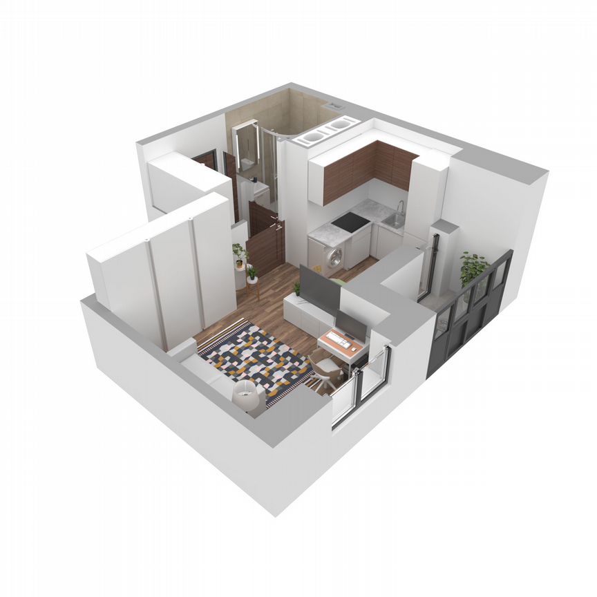 Квартира-студия, 23,8 м², 3/17 эт.