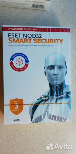Антивирус NOD32 на 3пк, Dr.WEB лицензия