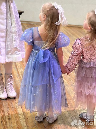 Праздничное нарядное платье для девочки 4-5 лет