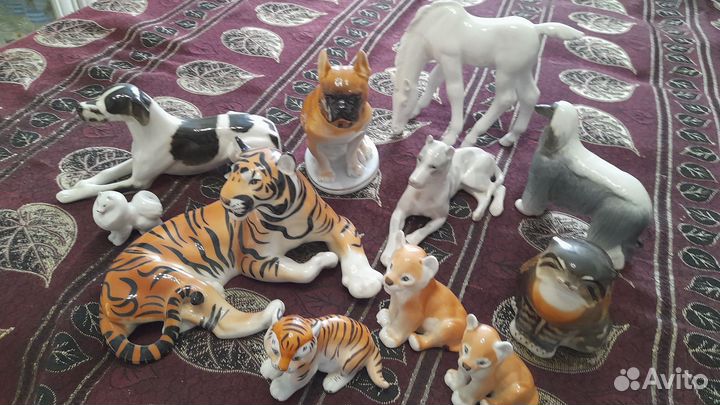 Фарфоровые статуэтки СССР лфз