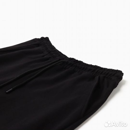 Брюки женские, цвет черный, р-р 50