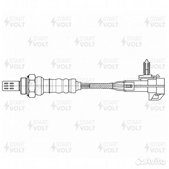 Датчик кислорода (до катализатора) 290 мм startvol