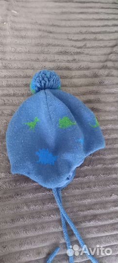 Шапка для мальчика демисезонная 48-50