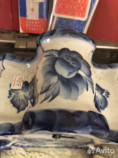 Часы Гжель рабочие