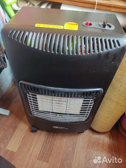 Обогреватель с газовым балоном. балон на 5л