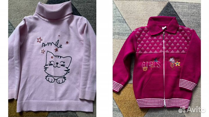 Пакет вещей на девочку 4-5лет