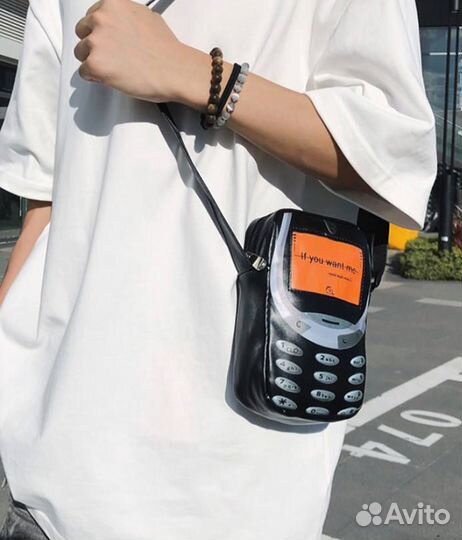 Сумка Raf simons number telephone