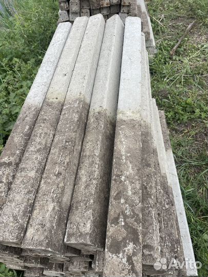 Столбы бетонные, шпалера