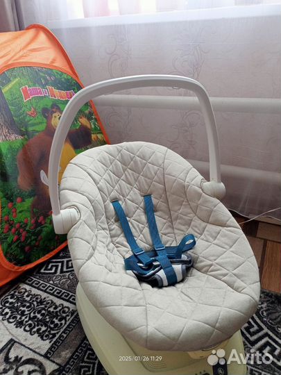 Электронный шезлонг -качели. От сети. Graco