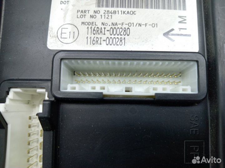 Блок комфорта Nissan Juke YF15 1.6 HR16DE 2011