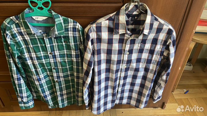 Рубашки школьные 134-146