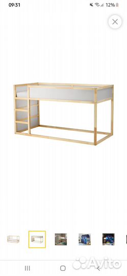 Кровать кюра икеа