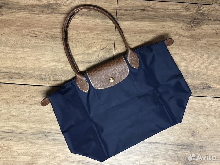 Сумка тоут Longchamp Navy