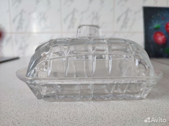 Масленка стекло