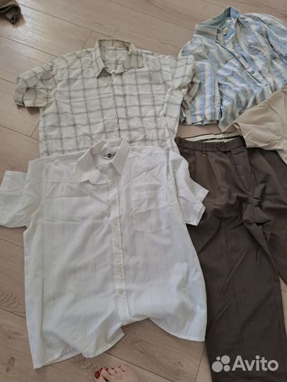 Лот мужской одежды р 52-56 лето(есть wranger)