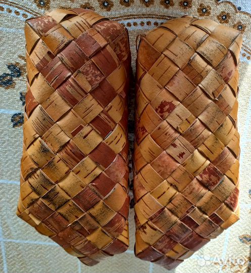 Лапти из бересты