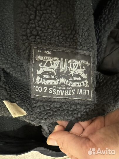 Зимняя куртка levis мужская