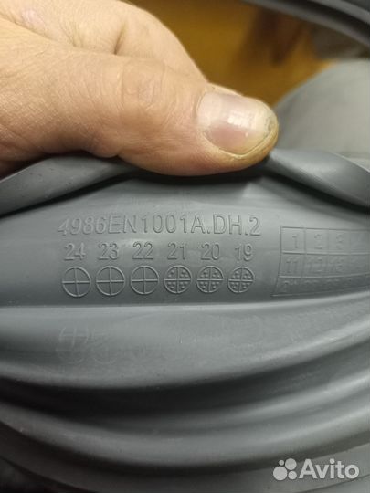 Манжета(уплотнитель) люка дверцы LG