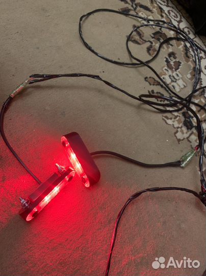 Подсветка зоны ног mitsubishi lancer/outlander xl