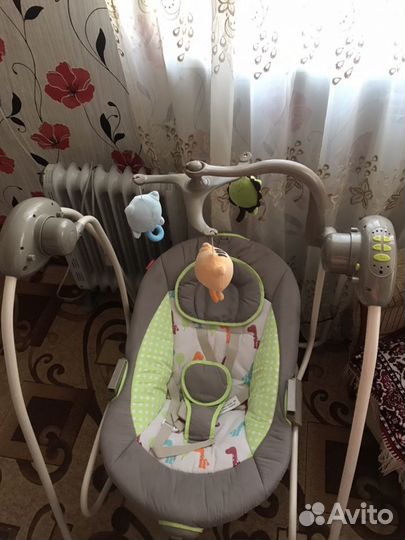 Шезлонг качели