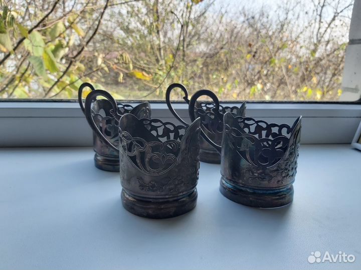 Подстаканник серебро СССР