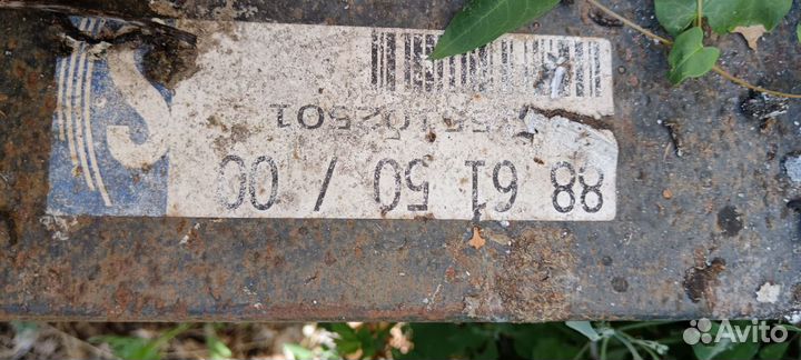 Ось CAF с полуприцепа