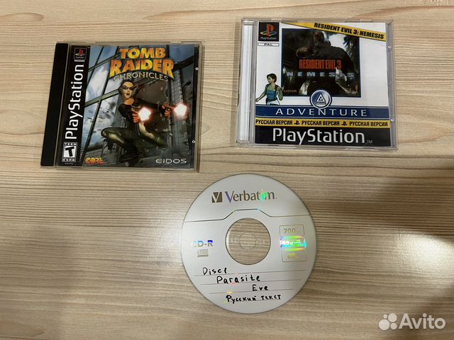 Игры на ps1 resident evil3/tomb raider/pr. eve купить в Люберцах ...