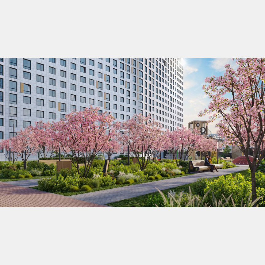 2-к. квартира, 60,6 м², 9/18 эт.