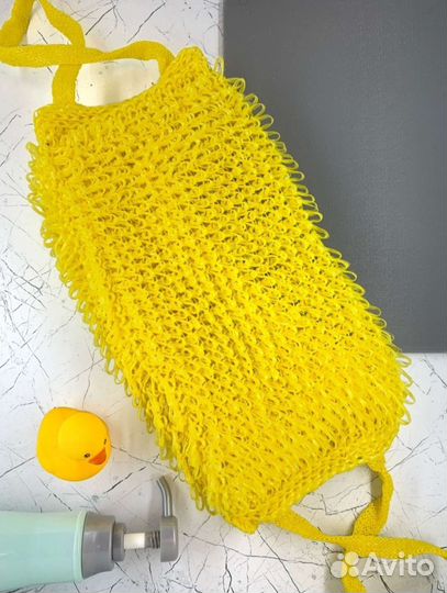 Мочалка новая 