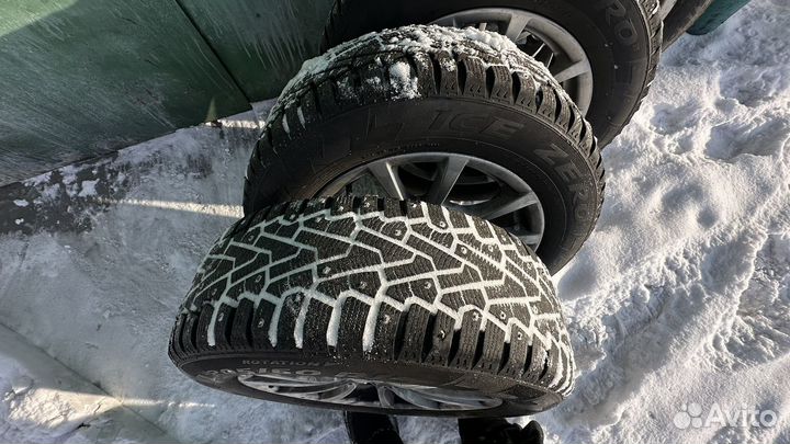 Комплект колес BMW r16 + Pirelli Ice Zero