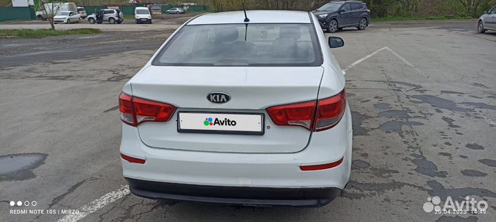 Kia Rio 1.4 МТ, 2016, 420 000 км