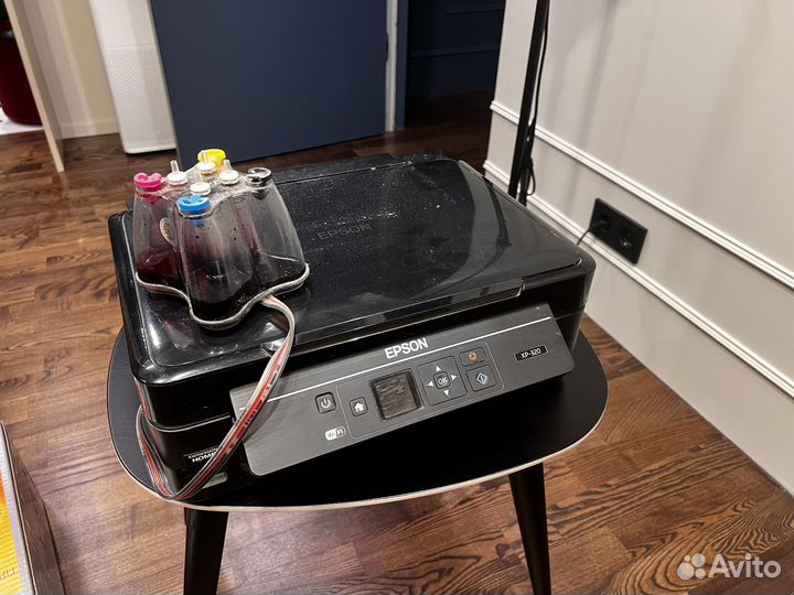 Мфу epson xp-320 с засохшими чернилами