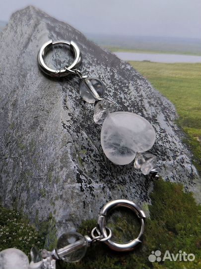 Серьги «Валентинки»