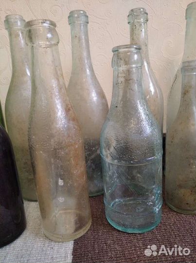 Старинные бутылки Царская Россия 19 век