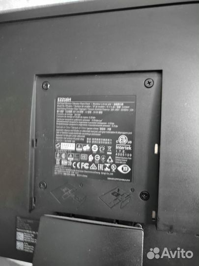 Монитор Dell E2216H 21,5 1920x1080 60гц