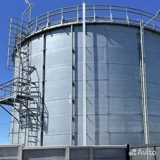 Резервуар вертикальный стальной рвс 100м3