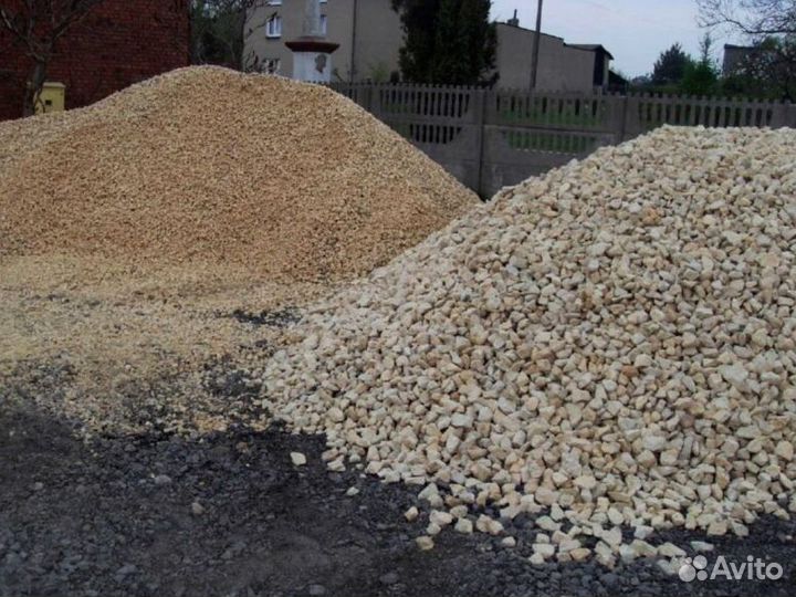 Щебень на парковку