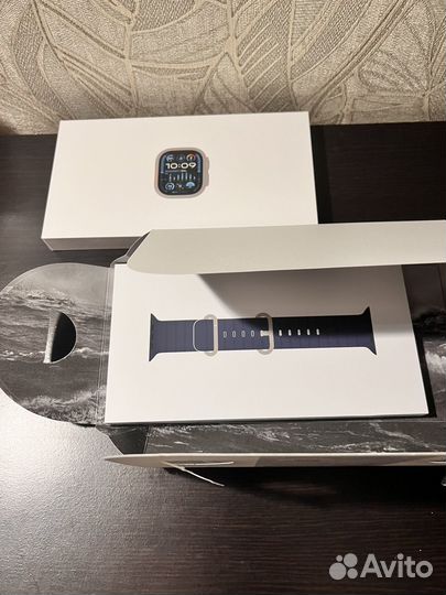 Apple watch ultra 2 49mm ocean band blue