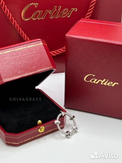 Кольцо Cartier ecrou золото Гайка