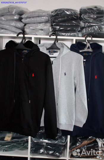 Зип худи Polo Ralph Lauren vhq (Арт.89619)