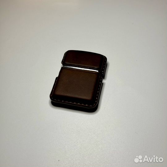 Кожаный чехол для зажигалки zippo