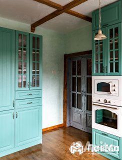 Кухонные гарнитуры прямые в пластике 936*505